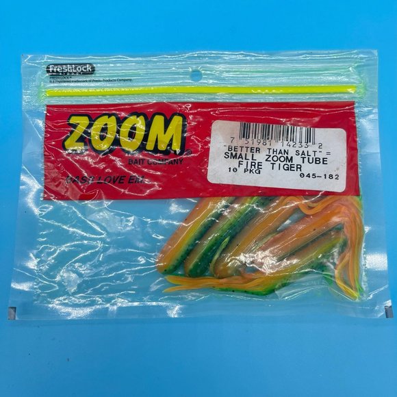 Lot of 7 Packs Assorted Soft Plastic Fishing Lures Worms Zoom Wave Worm - Picture 2 of 8